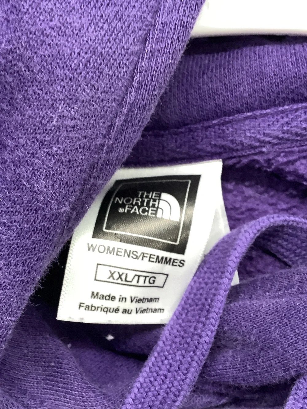 The North Face Purple Logo Crewneck Sweatshirt